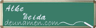 Alke Weida Visitenkarte